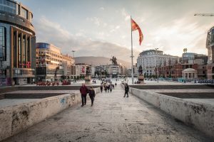 Ansichten von Mazedoniens Hauptstadt Skopje. Fotografie von Benjamin Tafel